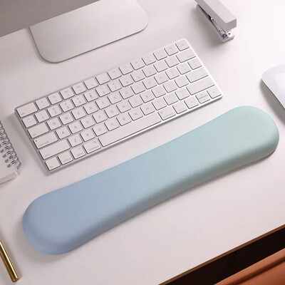 Csuklótámasz Billentyűzet Pad készlet Ergonomikus párna csúszásgátló gumi alap memóriahab irodai otthoni PC laptop asztali egérpad