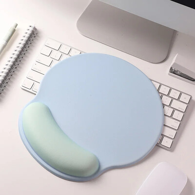 Csuklótámasz Billentyűzet Pad készlet Ergonomikus párna csúszásgátló gumi alap memóriahab irodai otthoni PC laptop asztali egérpad