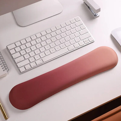 Csuklótámasz Billentyűzet Pad készlet Ergonomikus párna csúszásgátló gumi alap memóriahab irodai otthoni PC laptop asztali egérpad
