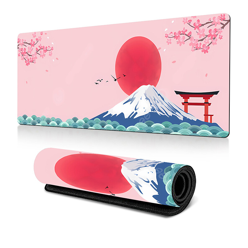 Artă în stil chinezesc Gaming Mouse Pad imprimat Birou Tastatură Mouse Mat Gaming Mat Antiderapant Home Office Computer Laptop Masă Mousepad