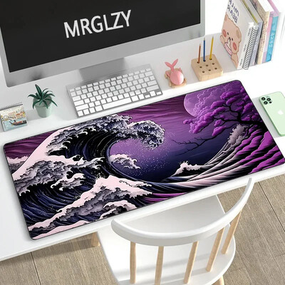 1db nagy 50*100cm-es asztalvédő szőnyeg gumi vízálló csúszásmentes hullámos egérszőnyeg asztali szőnyeg játék elektronikus sport iroda kreatív