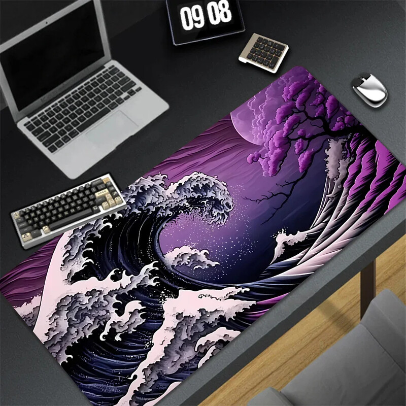 1 mare 50*100CM covoraș de protecție pentru birou din cauciuc, impermeabil, anti-alunecare, covoraș pentru mouse, covoraș de masă joc electronic sport birou creativ