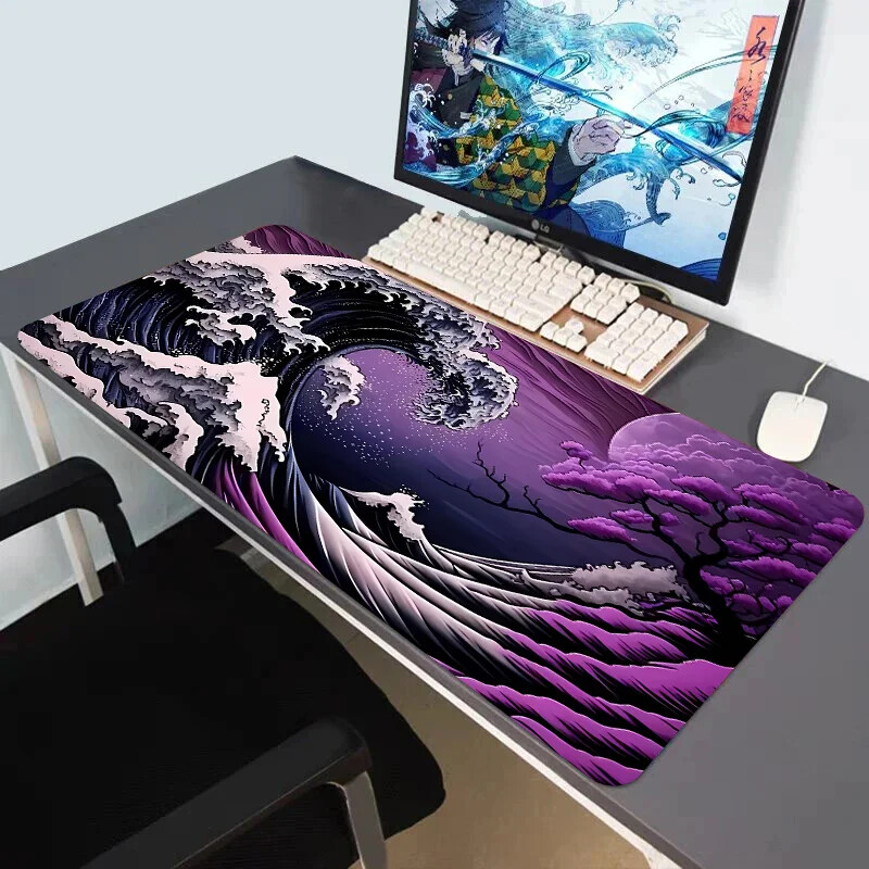 1 mare 50*100CM covoraș de protecție pentru birou din cauciuc, impermeabil, anti-alunecare, covoraș pentru mouse, covoraș de masă joc electronic sport birou creativ