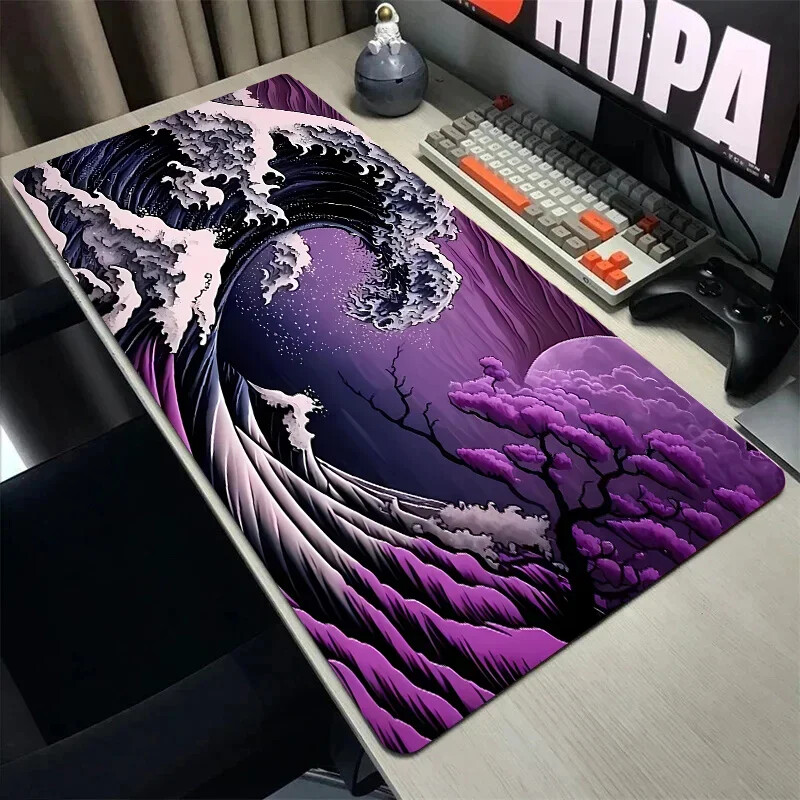 1 mare 50*100CM covoraș de protecție pentru birou din cauciuc, impermeabil, anti-alunecare, covoraș pentru mouse, covoraș de masă joc electronic sport birou creativ