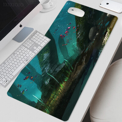 Mouse Pad Gamer Ocean Sea XL Új nagy egyedi egérpad XXL billentyűzet pad Szőnyeg Természetes gumi Puha Irodai kiegészítők Egéralátétek
