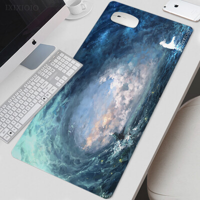 Mouse Pad Gamer Ocean Sea XL Új nagy egyedi egérpad XXL billentyűzet pad Szőnyeg Természetes gumi Puha Irodai kiegészítők Egéralátétek