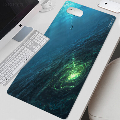 Mouse Pad Gamer Ocean Sea XL Új nagy egyedi egérpad XXL billentyűzet pad Szőnyeg Természetes gumi Puha Irodai kiegészítők Egéralátétek