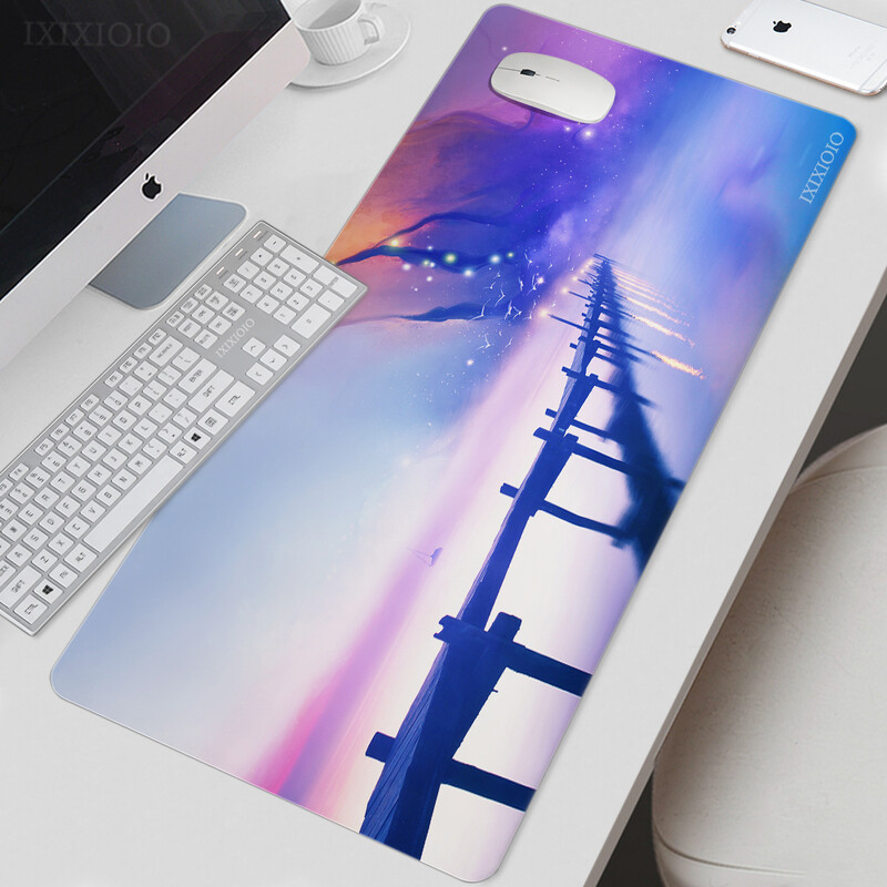 Mouse Pad Gamer Ocean Sea XL Nou mare personalizat Mousepad XXL tastatură Covor Cauciuc natural Moale Accesorii de birou Covorașe de mouse