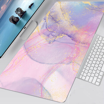 Υπολογιστής Mousepad Νέο XXL MousePads Πληκτρολόγιο πληκτρολογίου Mouse Mat Μόδα Marble Gamer Μαλακό χαλί γραφείου Επιτραπέζιο χαλάκι Επιτραπέζιο Mouse Pad