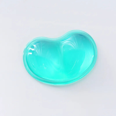Gel siliconic suport pentru încheietura mâinii în formă de inimă transluciditate mouse Pad ergonomic pernă de mână covoraș pentru birou computer laptop
