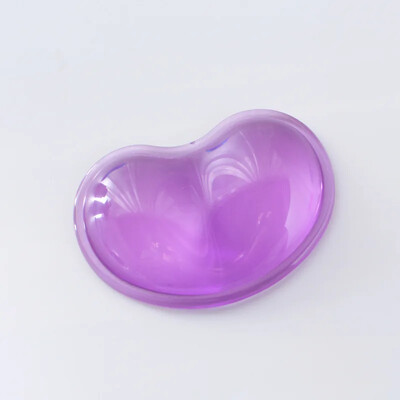 Gel siliconic suport pentru încheietura mâinii în formă de inimă transluciditate mouse Pad ergonomic pernă de mână covoraș pentru birou computer laptop