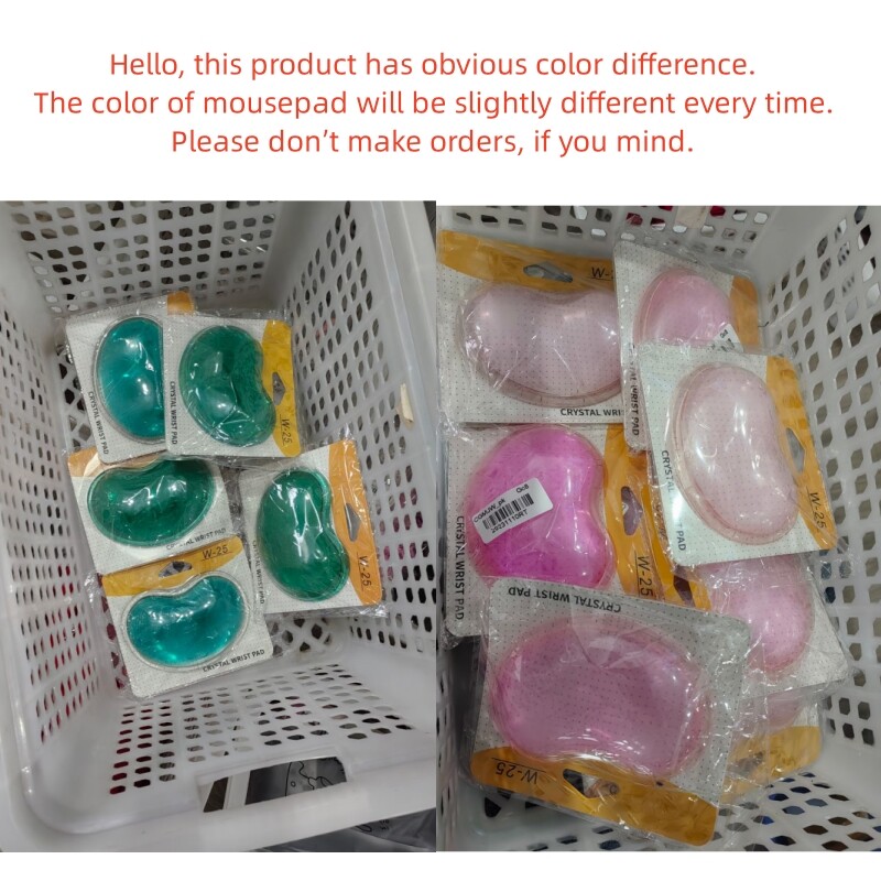 Gel siliconic suport pentru încheietura mâinii în formă de inimă transluciditate mouse Pad ergonomic pernă de mână covoraș pentru birou computer laptop