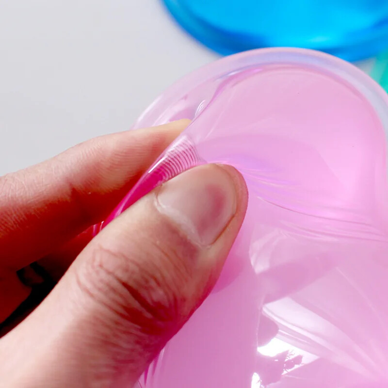 Gel siliconic suport pentru încheietura mâinii în formă de inimă transluciditate mouse Pad ergonomic pernă de mână covoraș pentru birou computer laptop