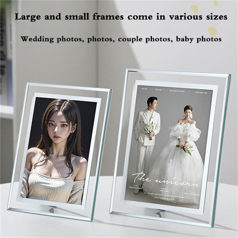 Imprimare gratuită a fotografiilor în rame foto, ornamente cu cristale de sticlă de 6 inchi și 7 inchi, albume foto de nuntă și mese