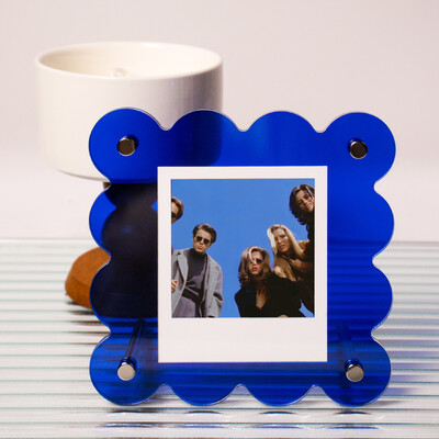 Akril polaroid keret Kétoldalas polaroid keret fényképekhez Photo Clear Instax mini keret filmekhez fotókhoz kártyákhoz bélyegző ajándék