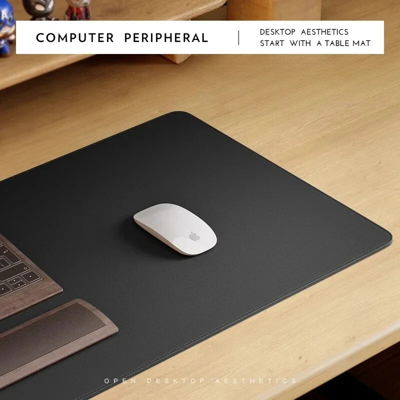 Piele PU Plută Mouse Pad Tastatură Mat DIY Dimensiune Computer Table Mat 2mm Grosime Deskmat