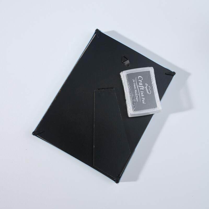 Ylsteed Rama foto pentru nou-născut Tampă de cerneală pentru amprenta pentru nou-născut Record de creștere pentru mâini și amprente Rama foto pentru bebeluși Recuzită foto pentru nou-născut