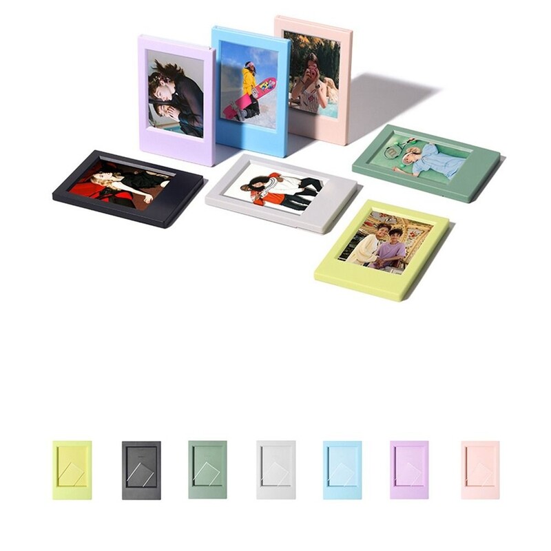 3-инчов мини домашен декор Вертикален класически Polaroid Place Photos Фоторамка Десктоп Декорация Държач за снимки Държач за снимки