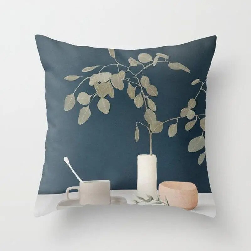 Fete de perna high-end cu imprimeuri din seria geometrica scandinava, perne, dormitor, living, canapea, fete de perna decorative, perne abstracte de birou