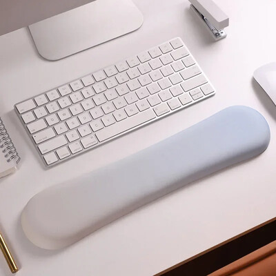 Csuklótámasz Billentyűzet Pad készlet Ergonomikus párna csúszásgátló gumi alap memóriahab irodai otthoni PC laptop asztali egérpad