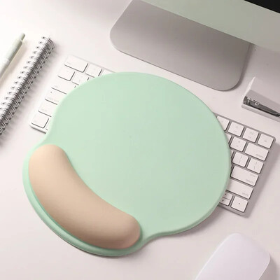 Csuklótámasz Billentyűzet Pad készlet Ergonomikus párna csúszásgátló gumi alap memóriahab irodai otthoni PC laptop asztali egérpad