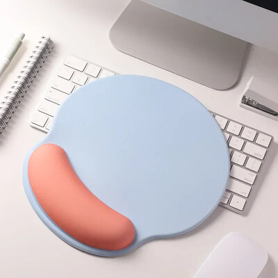 Csuklótámasz Billentyűzet Pad készlet Ergonomikus párna csúszásgátló gumi alap memóriahab irodai otthoni PC laptop asztali egérpad