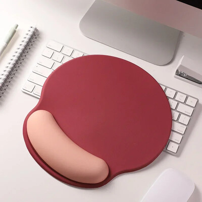 Csuklótámasz Billentyűzet Pad készlet Ergonomikus párna csúszásgátló gumi alap memóriahab irodai otthoni PC laptop asztali egérpad