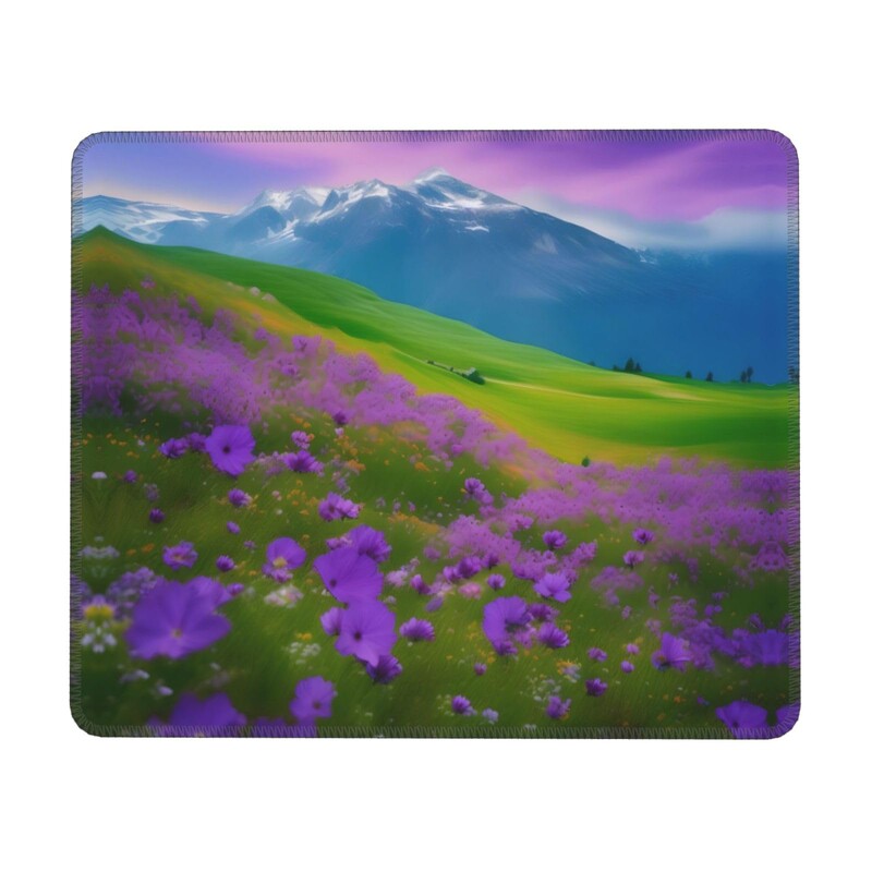 Înaltă calitate Imprimare peisaj frumos Blocare margine Gaming Mousepad Gamer Mouse Mat Covoraș pentru tastatură Tampoane pentru birou Tapete mouse 30x25cm