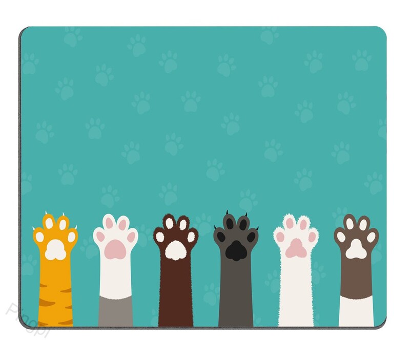 Tampoane de mouse pătrate cu imprimare drăguț de Crăciun de Crăciun, tampoane de mouse confortabile pentru jocuri Covoraș de mouse Covoraș de tastatură Tampoane de birou 22x18cm