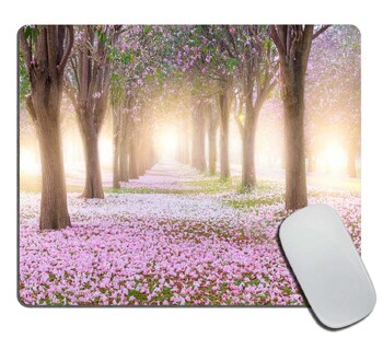 Υψηλής ποιότητας Retro Flower Plants Εκτύπωση Gaming Mousepad Gamer Mouse Mat Πληκτρολόγιο Πατάκια Desk Pad Mousepads 22x18cm για υπολογιστή