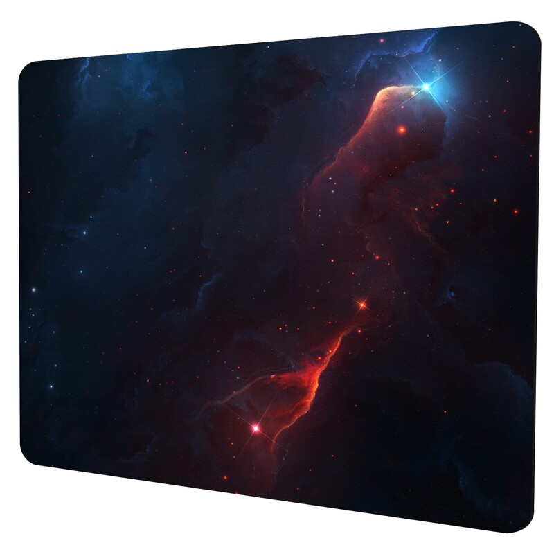 Înaltă calitate Vintage Galaxy Printing Gaming Mousepad Gamer Mouse Mat Covoraș pentru tastatură Tampoane de birou Tapete mouse 22x18cm pentru computer