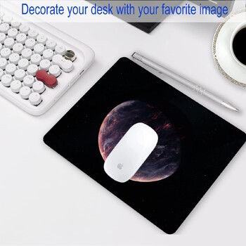 Υψηλής ποιότητας Retro Planet Printing Gaming Mousepad Gamer Mouse Mat Πληκτρολόγιο Πατάκια Desk Pad Mousepads 22x18cm για υπολογιστή