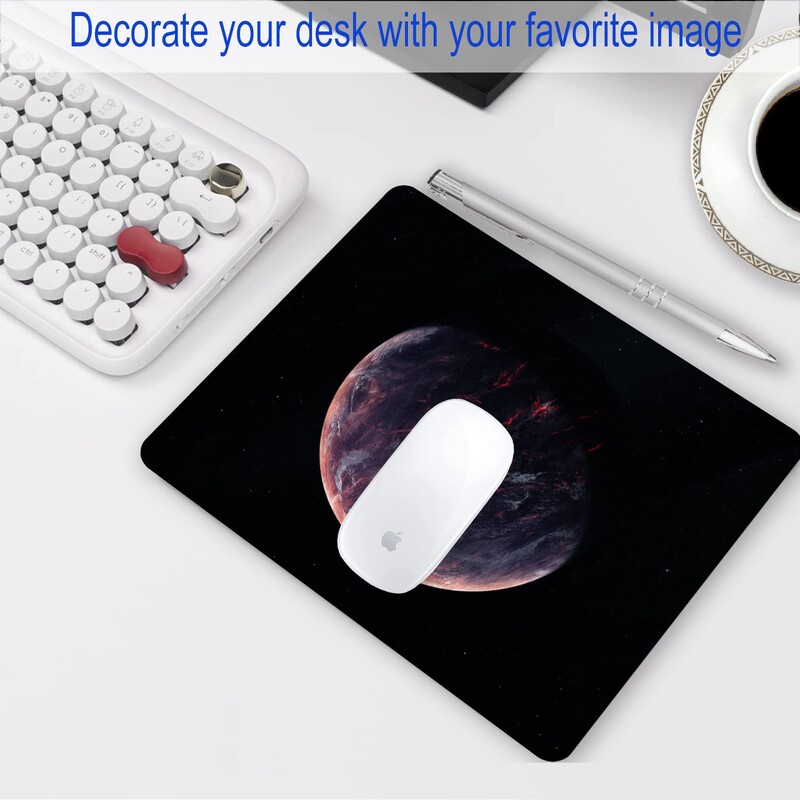 Înaltă calitate Retro Planet Printing Mousepad pentru jocuri Covoraș pentru mouse Covoraș pentru tastatură Tampoane pentru birou 22x18cm pentru computer