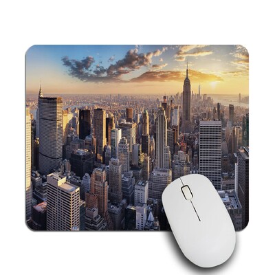 Kiváló minőségű gyönyörű táj nyomtatás játék egérpad Gamer egéralátét billentyűzet szőnyeg asztali egérpad 22x18 cm számítógéphez
