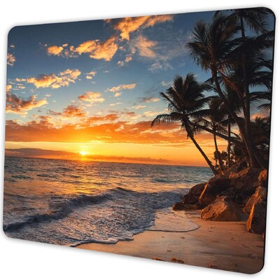 Kiváló minőségű természetes díszletnyomtatás Gaming egérpad Gamer Mouse Mat Keyboard Mats Asztali pad Egérpadok 22x18cm számítógéphez