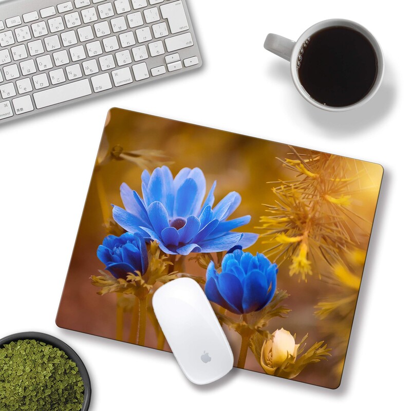 Imprimare peisaj natural de înaltă calitate Mousepad pentru gaming Covoraș pentru mouse Covoraș pentru tastatură Tampoane pentru birou 22x18cm pentru computer