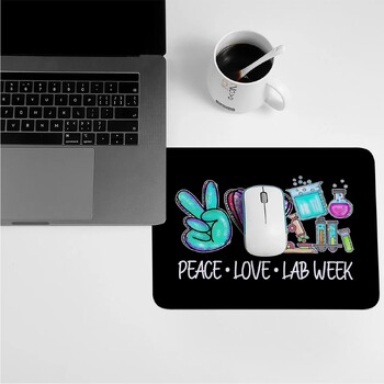 Hot-Selling Peace Love Inspired Gift Cartoon Lover Gift Άνετο gaming Mousepad Πατάκι πληκτρολογίου Πατάκια γραφείου 22x18cm