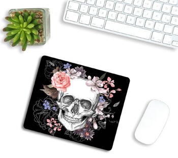 Υψηλής ποιότητας Funny Skull Printing Gaming Mousepad Gamer Mouse Mat Πληκτρολόγιο Πατάκια Desk Pad Mousepads 22x18cm για υπολογιστή