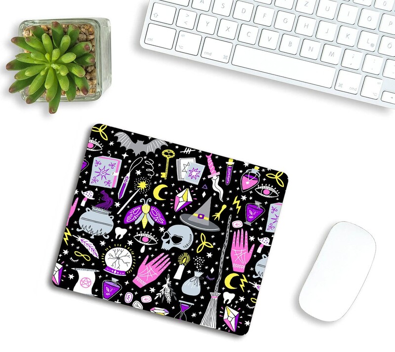 Mousepad pentru jocuri cu imprimare amuzant de craniu de înaltă calitate Covoraș pentru mouse pentru gamer Covoraș pentru tastatură Covoraș pentru birou Tapete pentru mouse 22x18cm pentru computer