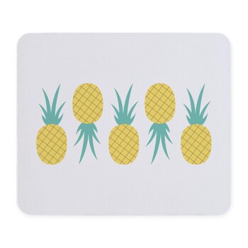 Vintage Watercolor Pineapple Printing Gaming Mousepad Gamer Mouse Mat Πληκτρολόγιο Πατάκια Desk Pad Mousepads 22x18cm για υπολογιστή