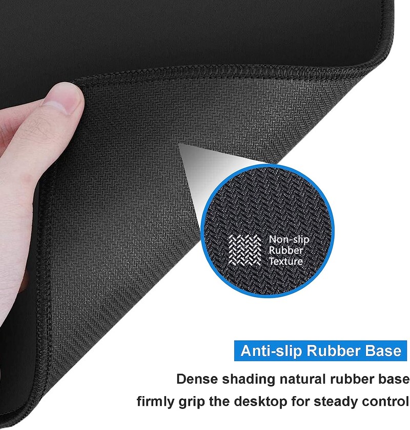 Gaming Mouse Pad XXL Extra Large Mouse Pad 35x15.7 inch Birou Covoraș din cauciuc Tastatură extinsă Mouse Pad pentru laptop, computer, computer