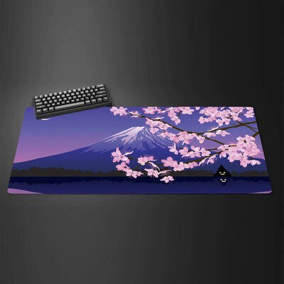 Fehér fekete egérpad XXL Gaming Computer Mausepad Big Art Deskmat Játszószőnyeg Laptop Irodai Kiegészítők Szőnyeg csúszásmentes szőnyeg 800x400