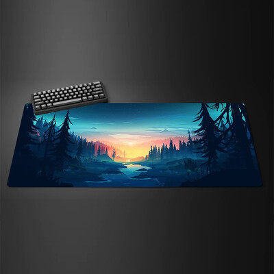 Fehér fekete egérpad XXL Gaming Computer Mausepad Big Art Deskmat Játszószőnyeg Laptop Irodai Kiegészítők Szőnyeg csúszásmentes szőnyeg 800x400