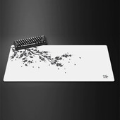 Japán Cherry Blossom XXL egérpad Szürke Laptop játékasztal Sakura Egérpad Anime Irodai Szőnyeg Játékos Billentyűzet Számítógépes asztalok