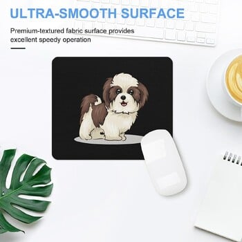 Shih Tzu Dog Mouse Pad Αντιολισθητικό ποντίκι Υπολογιστή Mousepad με λαστιχένια βάση για οικιακό φορητό υπολογιστή γραφείου Gaming 20 * 25cm