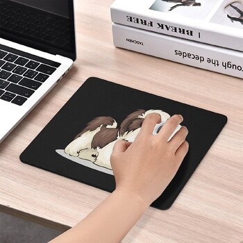 Shih Tzu Dog Mouse Pad Αντιολισθητικό ποντίκι Υπολογιστή Mousepad με λαστιχένια βάση για οικιακό φορητό υπολογιστή γραφείου Gaming 20 * 25cm