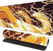 Cool Golden Dragon nagy egérpad csúszásmentes gumi íróasztal szőnyeg varrott szélekkel otthoni ajándékok irodai munkához 800x300mm