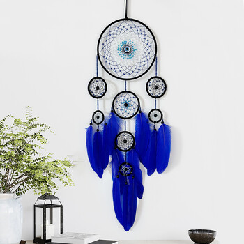 Nordic Dream Catcher Wind Chime Σαλόνι Υπνοδωμάτιο Κρεμαστά στολίδια Χειροποίητο μενταγιόν τοίχου Δημιουργικά δώρα για φεστιβάλ Διακόσμηση σπιτιού