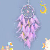 Dream Catcher Χειροποίητα Wind Chimes Κουρτίνα κρεβατοκάμαρας Διακοσμητικά Κρεμαστό τοίχου Κρεμαστό τοίχου Δώρα Φεστιβάλ γενεθλίων Χειροτεχνίες διακόσμησης σπιτιού