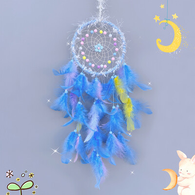 Dream Catcher Χειροποίητα Wind Chimes Κουρτίνα κρεβατοκάμαρας Διακοσμητικά Κρεμαστό τοίχου Κρεμαστό τοίχου Δώρα Φεστιβάλ γενεθλίων Χειροτεχνίες διακόσμησης σπιτιού